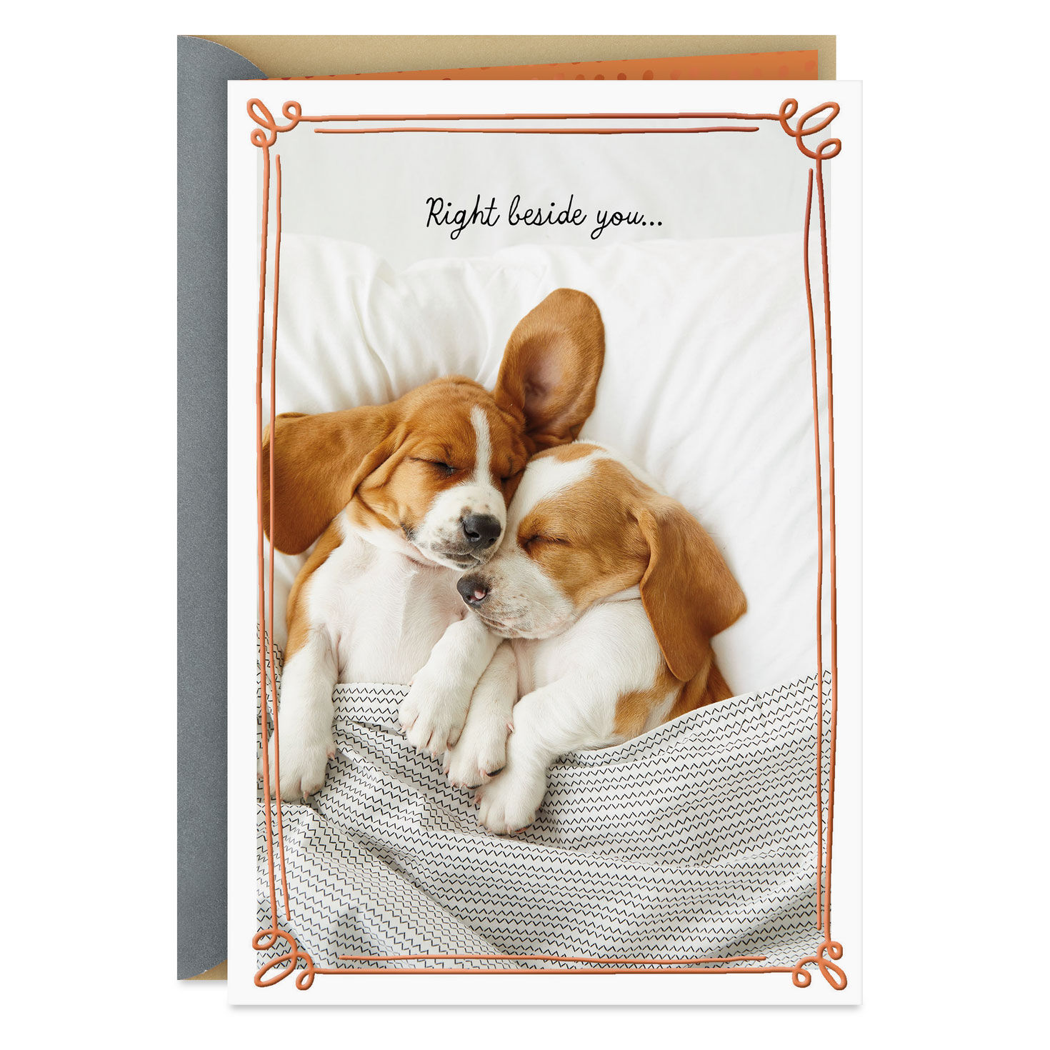 Beside You Love Card