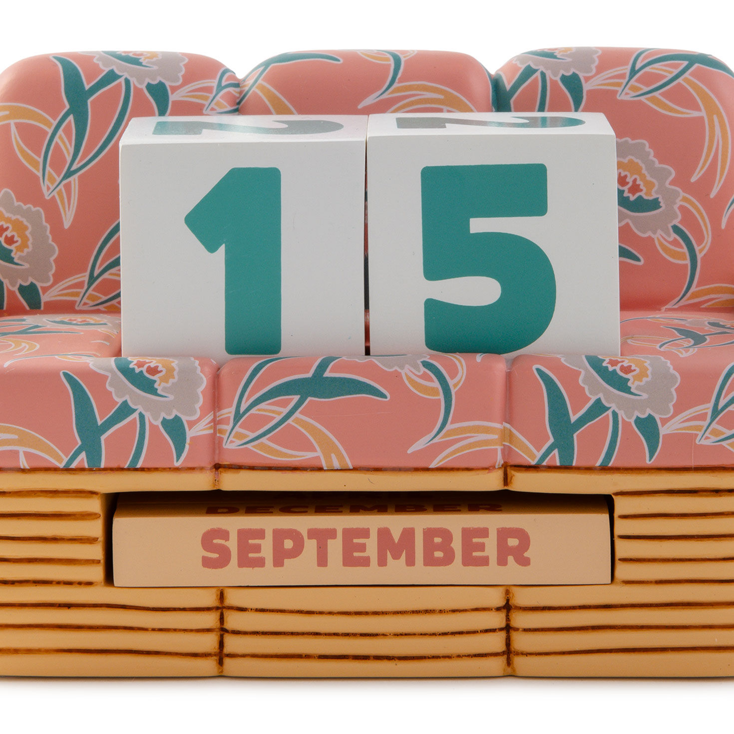 The Golden Girls Floral Rattan Couch Perpetual Calendar for only USD 39.99 | Hallmark