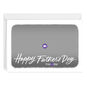 White Frame Horizontal Custom Father's Day Card, , large image number 3