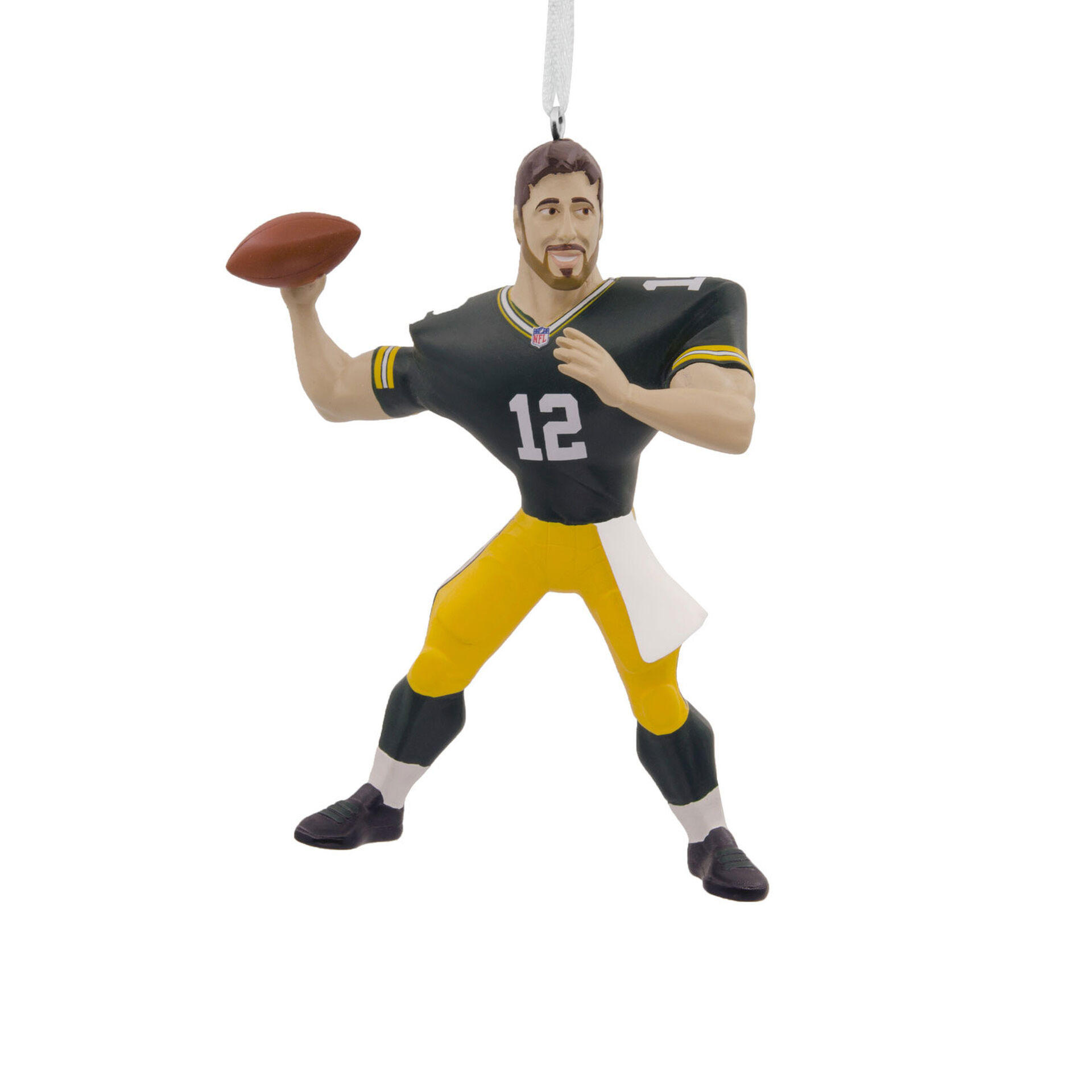 Nfl Green Bay Packers Aaron Rodgers Hallmark Ornament Gift Ornaments Hallmark