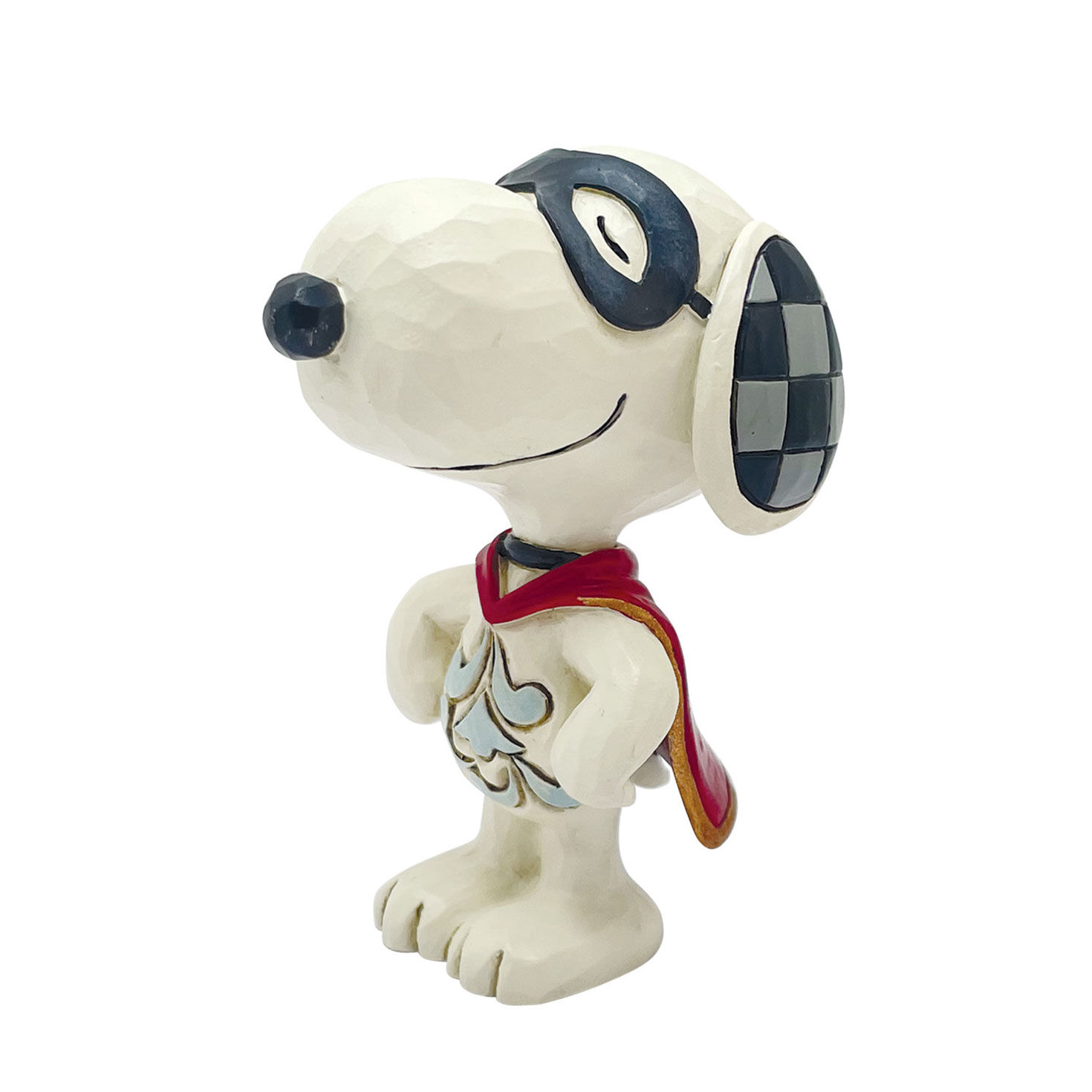 Jim Shore Peanuts Snoopy Superhero Mini Figurine, 3.1"
