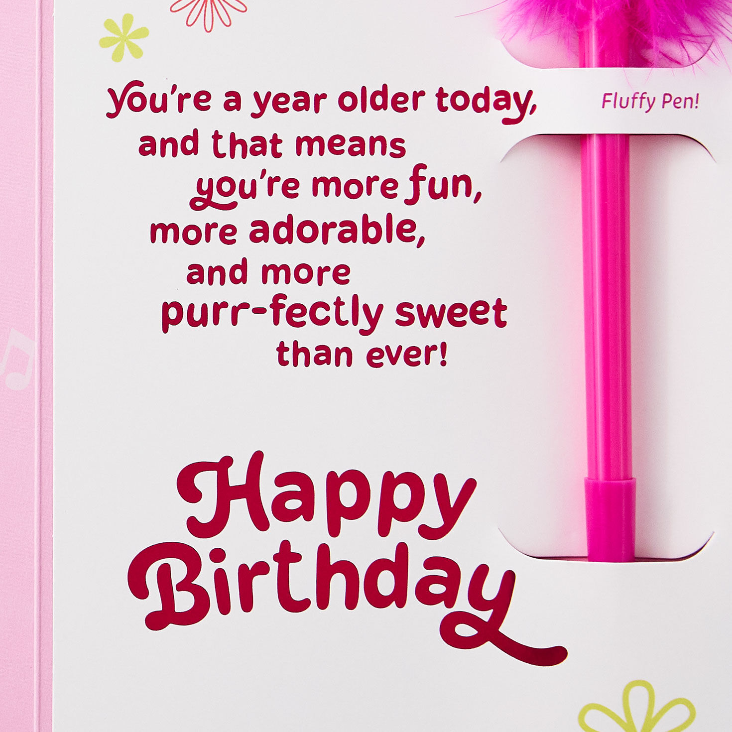 The Aristocats Marie Kids Birthday Card With Pen Sentiment image number 2