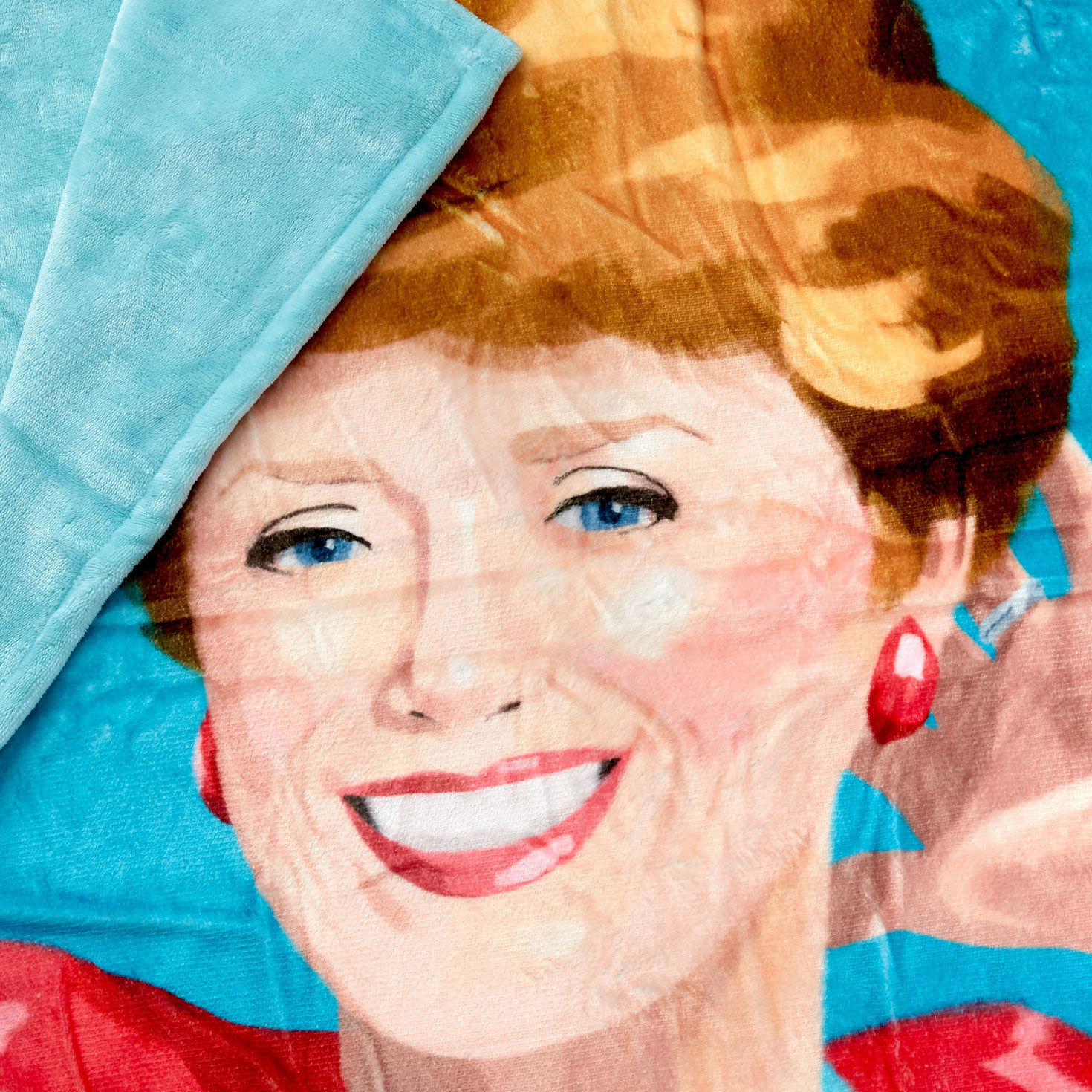Golden Girls Characters Blanket closeup view image number 3