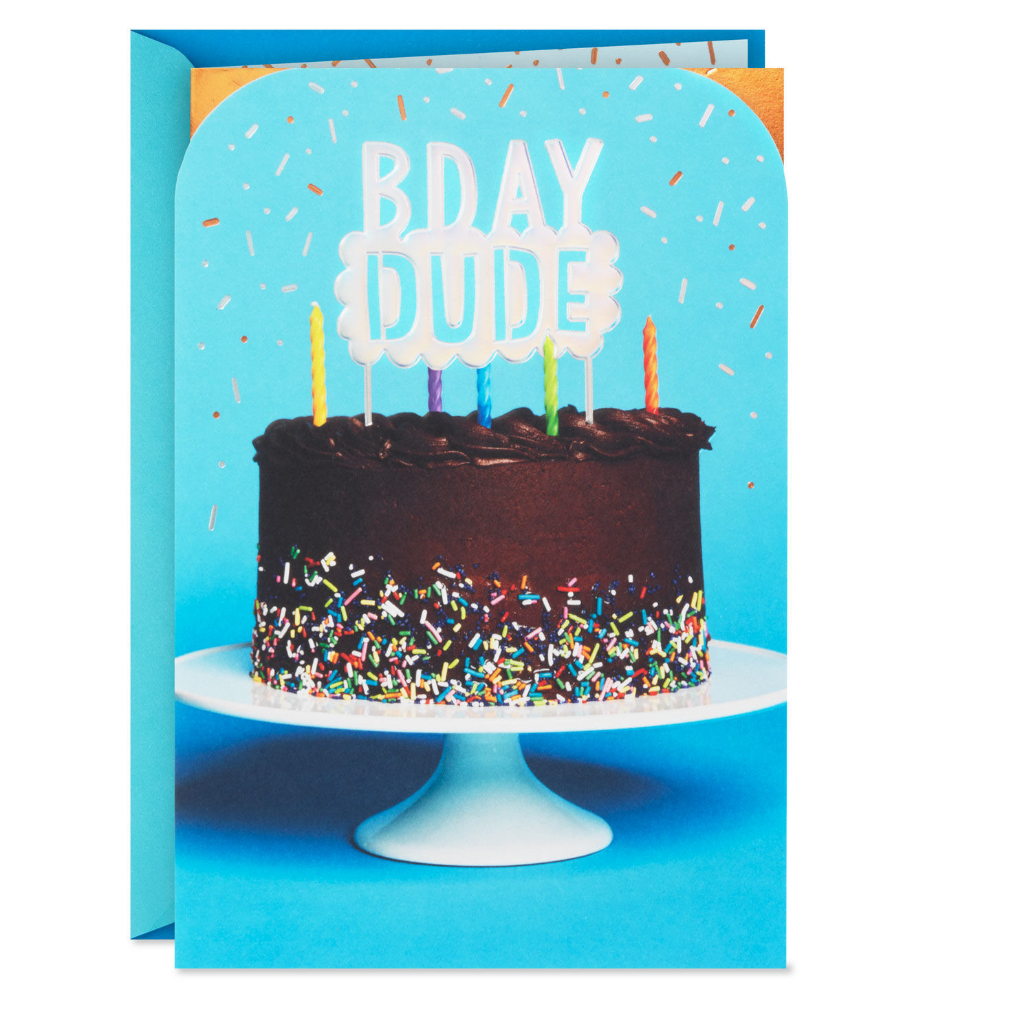 Dude, Lucky to Have You Birthday Card for Him