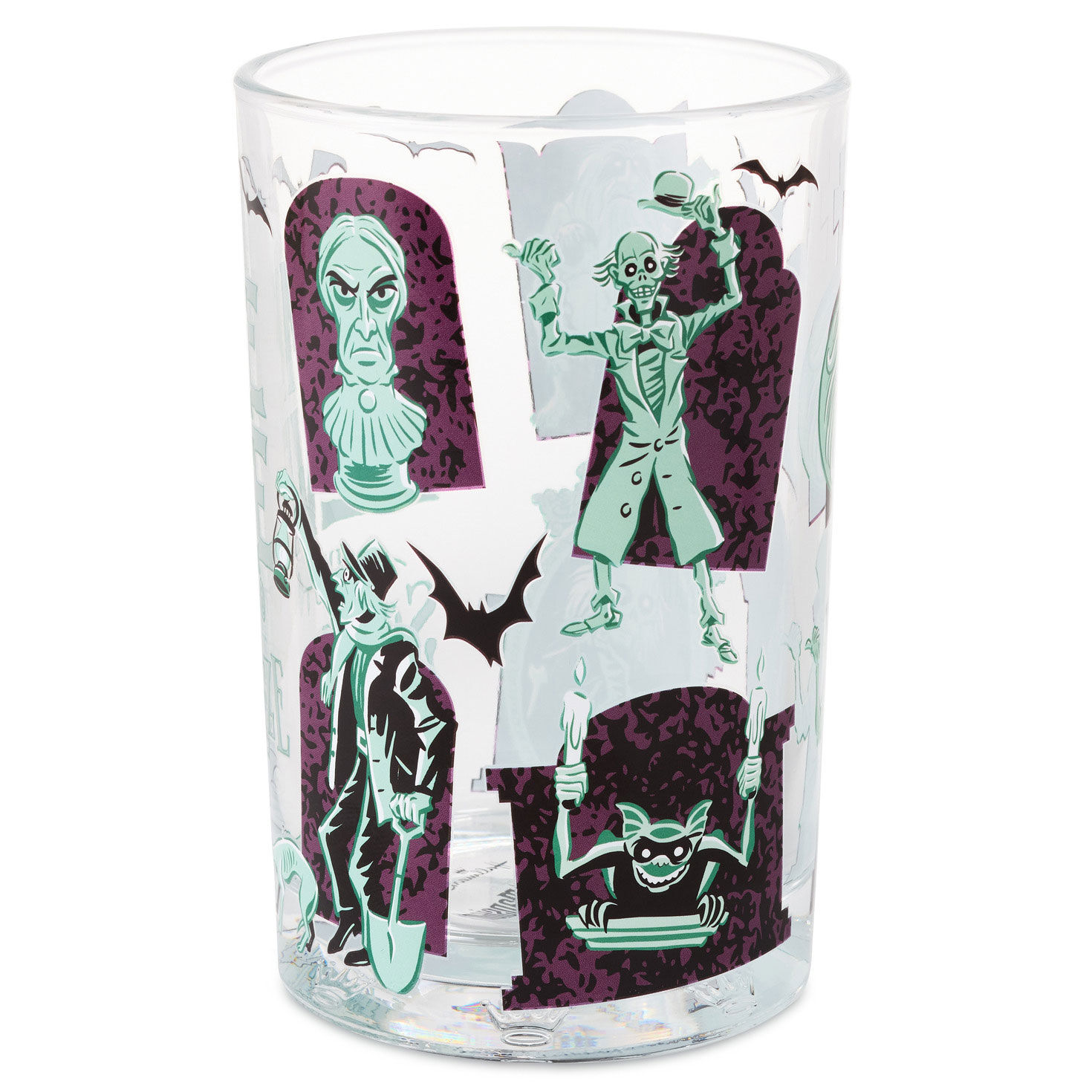 Haunted Mansion Graveyard Ghouls Drinking Glass Back image number 2