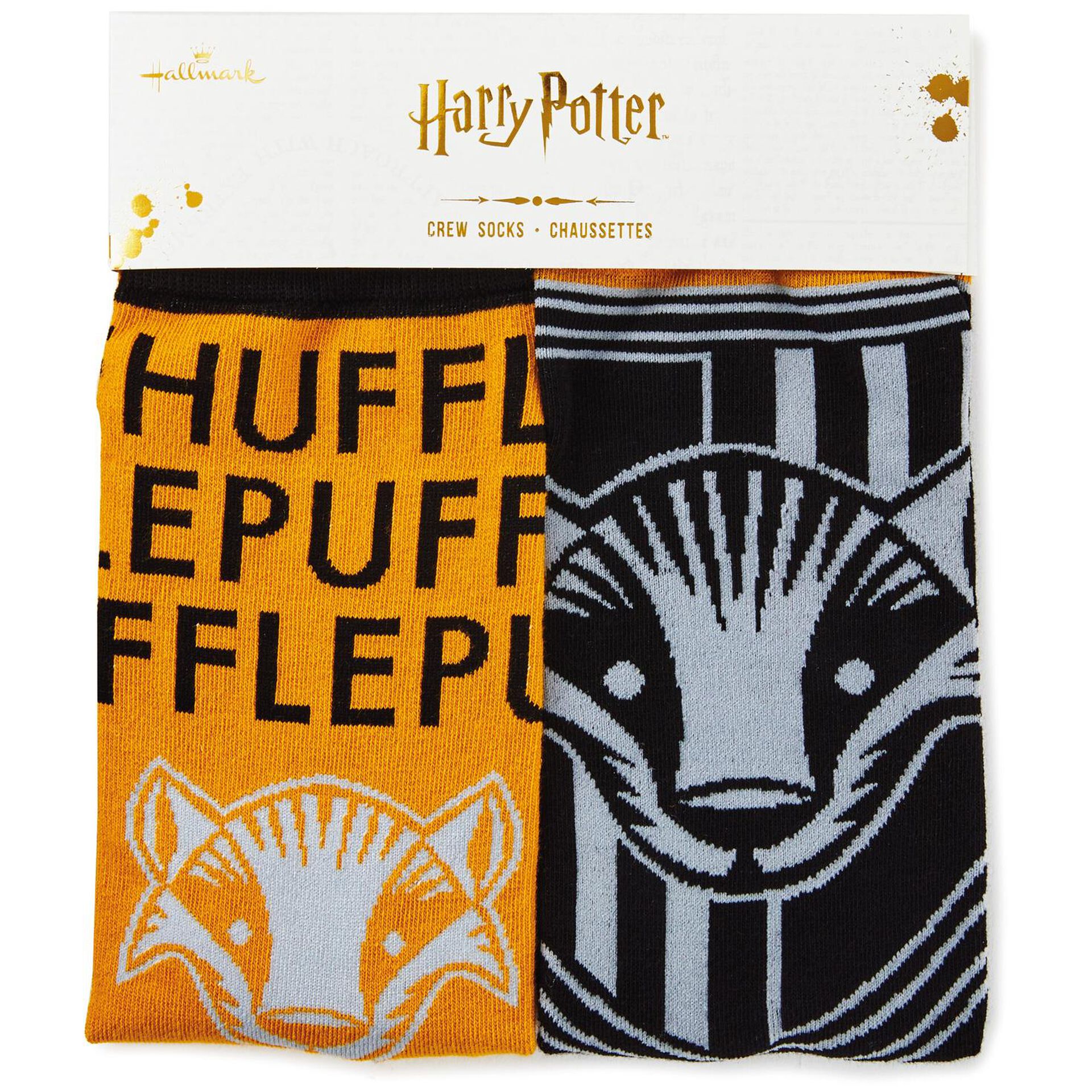 Harry Potter Hufflepuff Novelty Socks Socks Shoes Hallmark