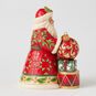 Jim Shore 2025 Dated Hallmark Exclusive Santa Figurine side image number 4