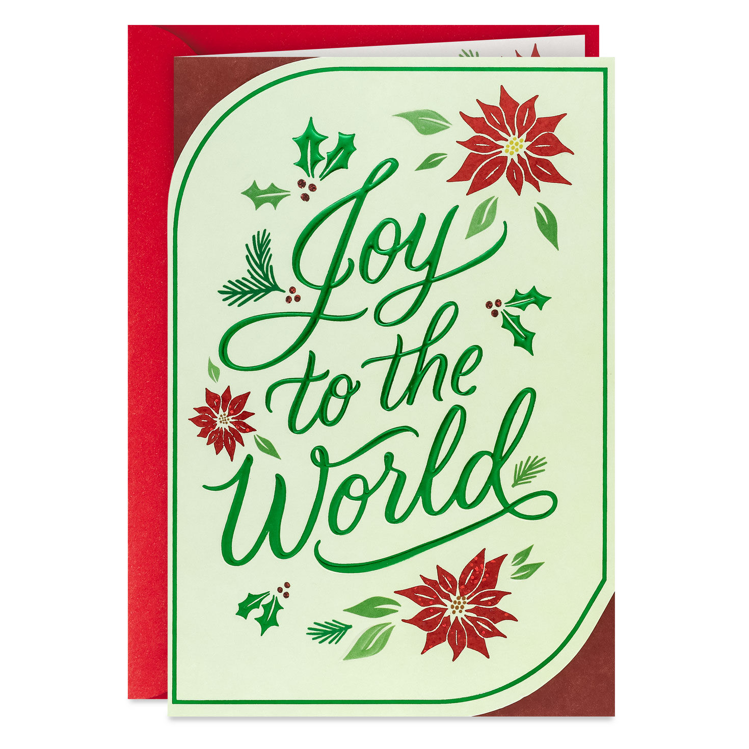 Joy to the World Religious Christmas Card