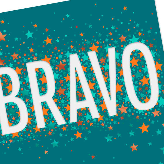Bold Bravo Congratulations Card, , large image number 4