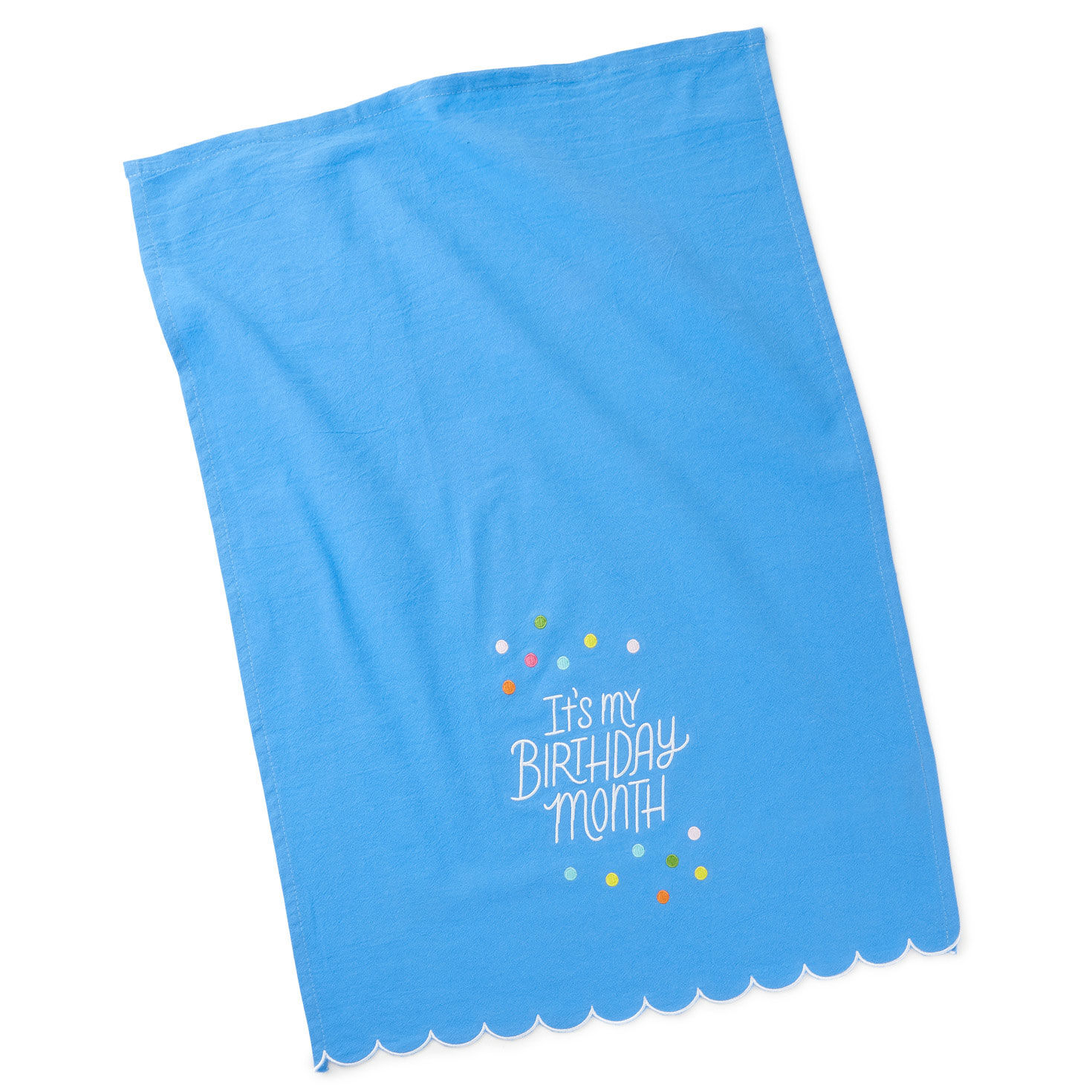 Birthday Month Tea Towel and Wine Glass Bundle, , large image number 2