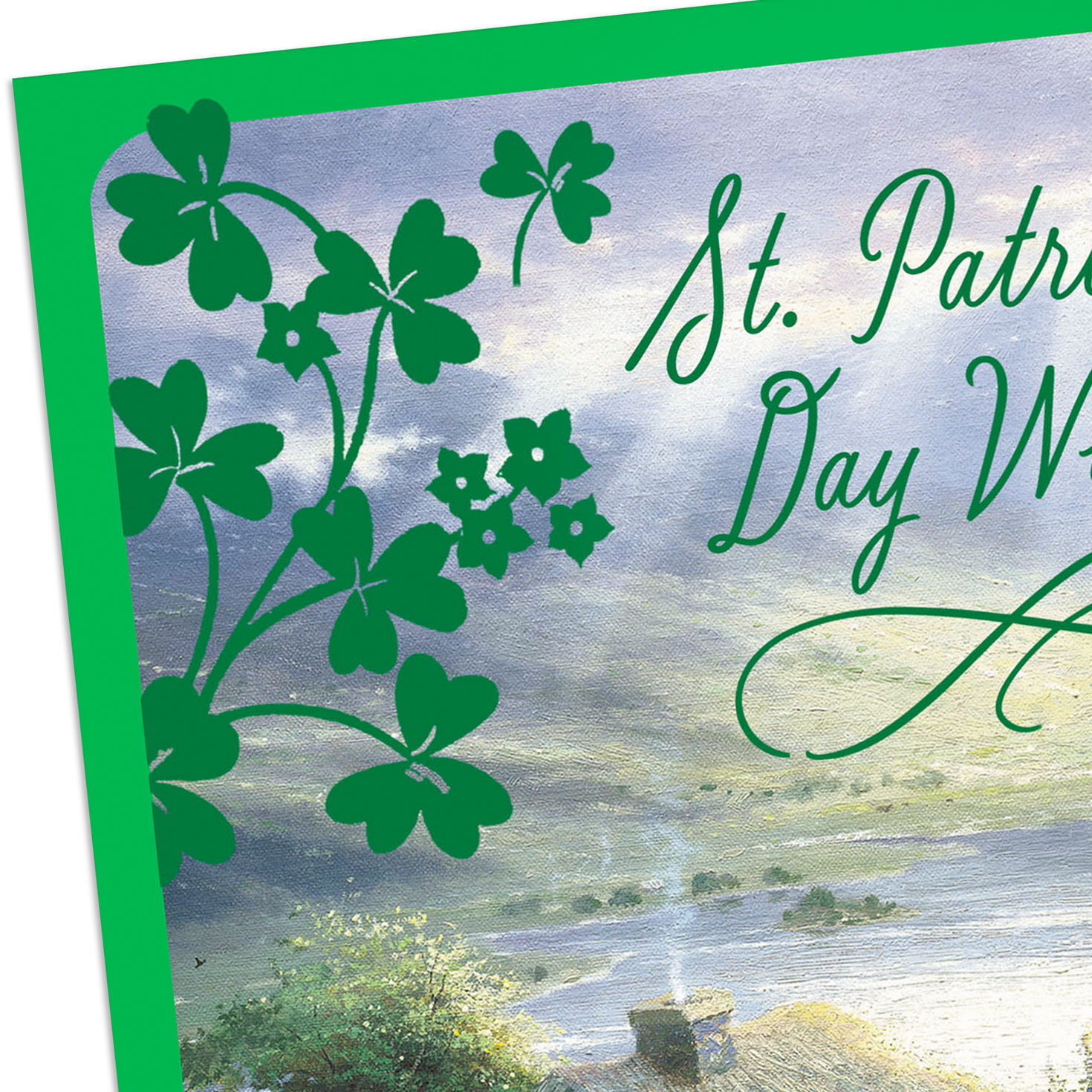 Cozy Cottage by Water St. Patrick's Day Card Pack Cover Detail image number 4