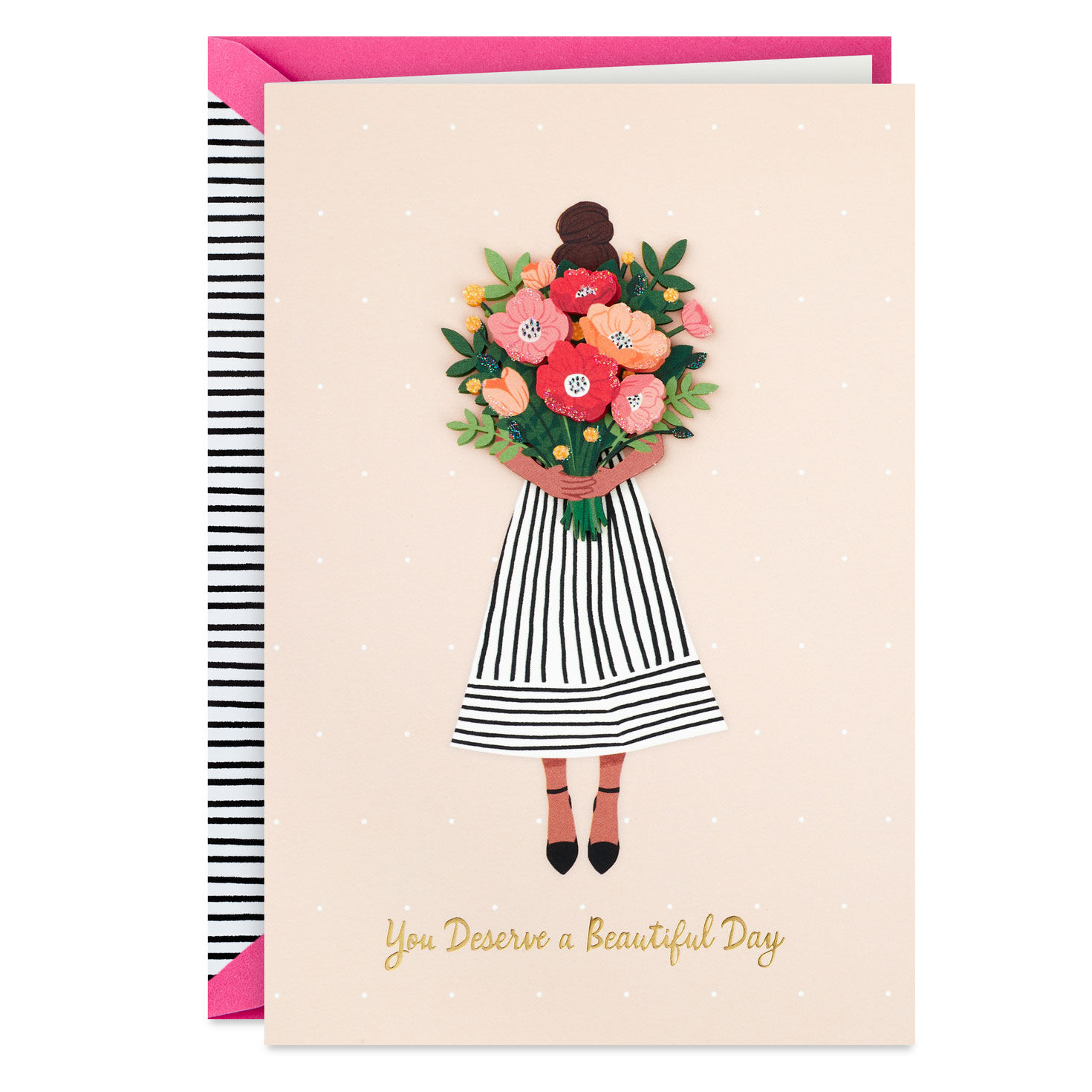 You Deserve a Beautiful Day Mother's Day Card