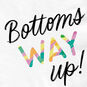 White "Bottoms Way Up" Cocktail Napkins, Set of 16, , large image number 3