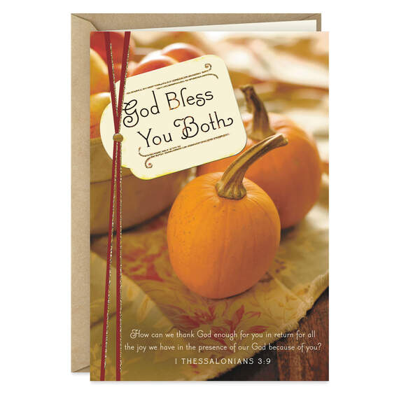 The Blessing You Are Religious Clergy Appreciation Card for Couple