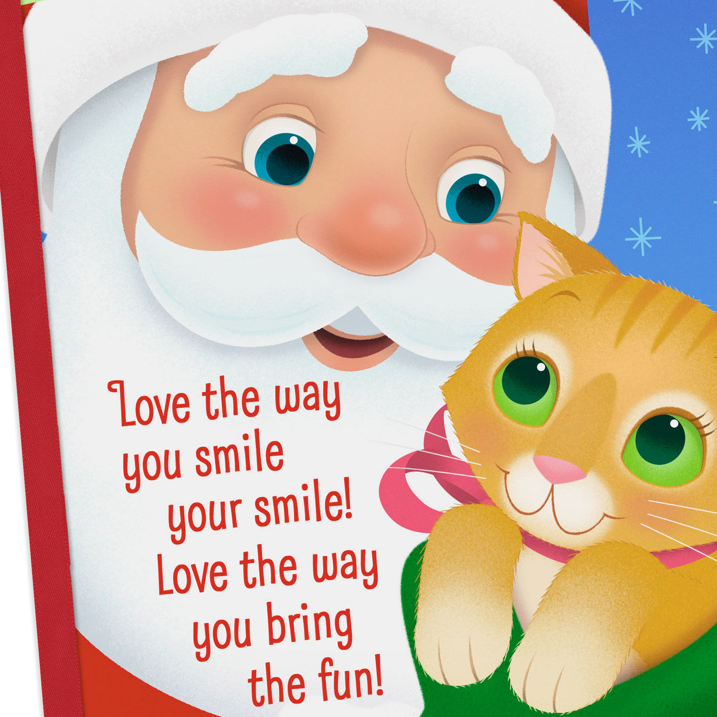 Santa kitten hotsell