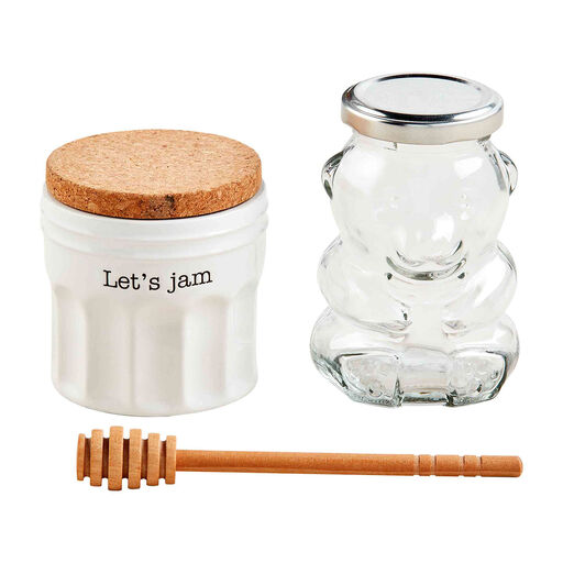 Mud Pie Jam and Honey Jar Set, 