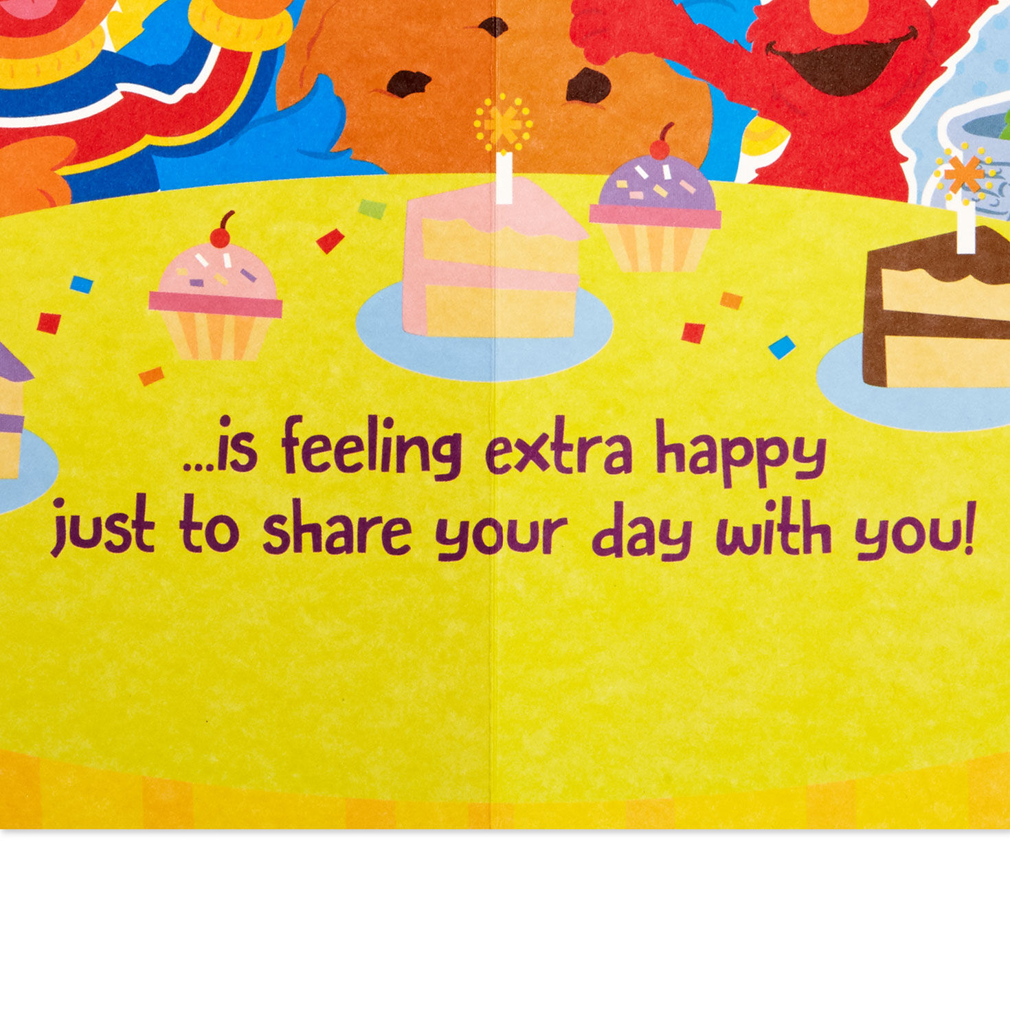 Sesame Street Pop-Up Birthday Card for Kids Sentiment image number 3