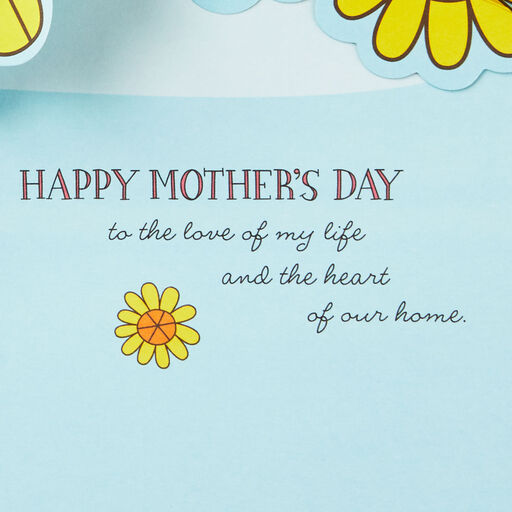 Love of My Life Musical Pop-Up Mother's Day Card for Wife, 