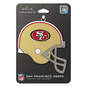 NFL San Francisco 49ers Football Helmet Metal Hallmark Ornament, , large image number 4
