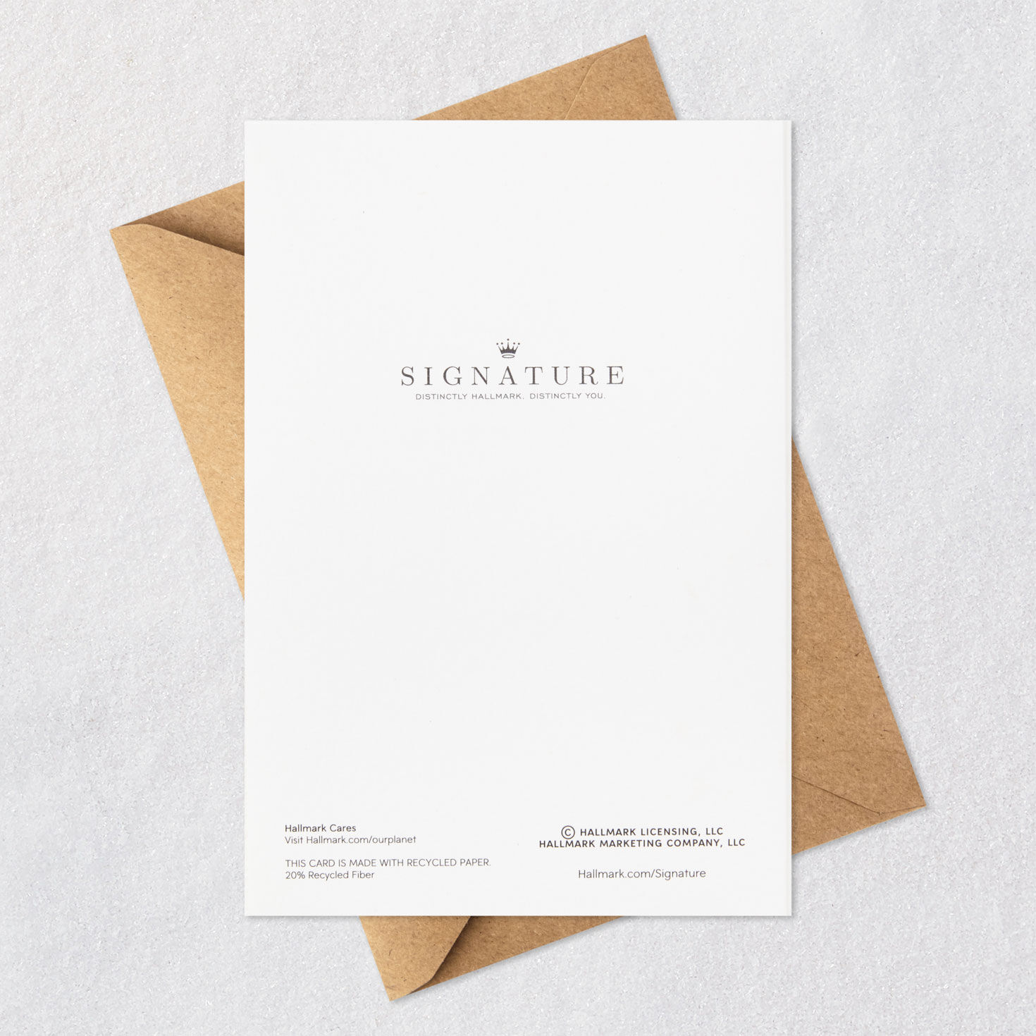 Hallmark Signature Celebrating You Father's Day Card Card Back with Envelope image number 7