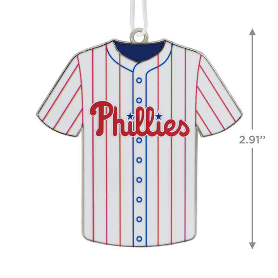 MLB Philadelphia Phillies™ Baseball Jersey Metal Hallmark Ornament, , large image number 3