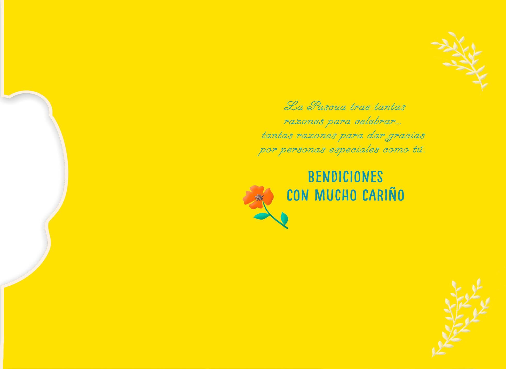Reasons To Celebrate Spanish Language Easter Card