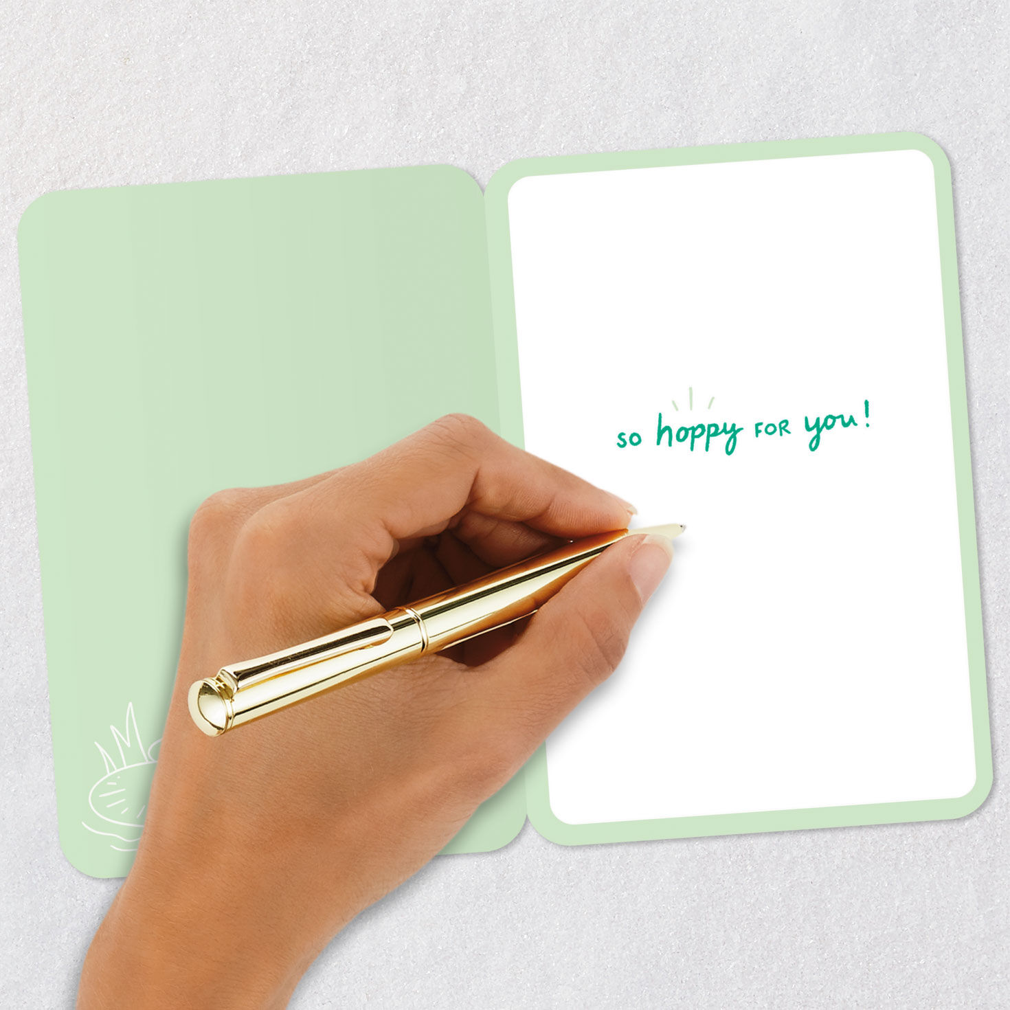 Frog on Lily Pad New Home Congratulations Card  image number 6