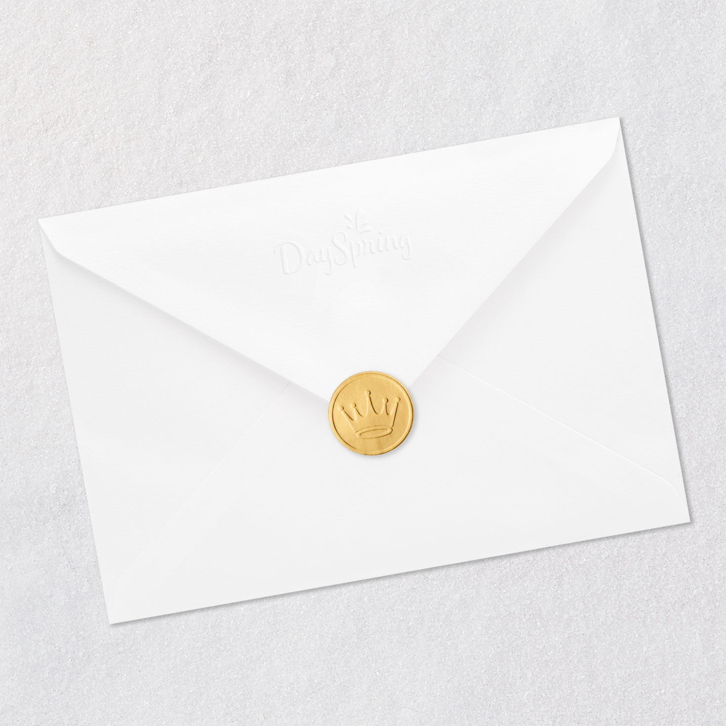 Leaves and Cross Confirmation Card for Grandson Envelope Back with Seal image number 8