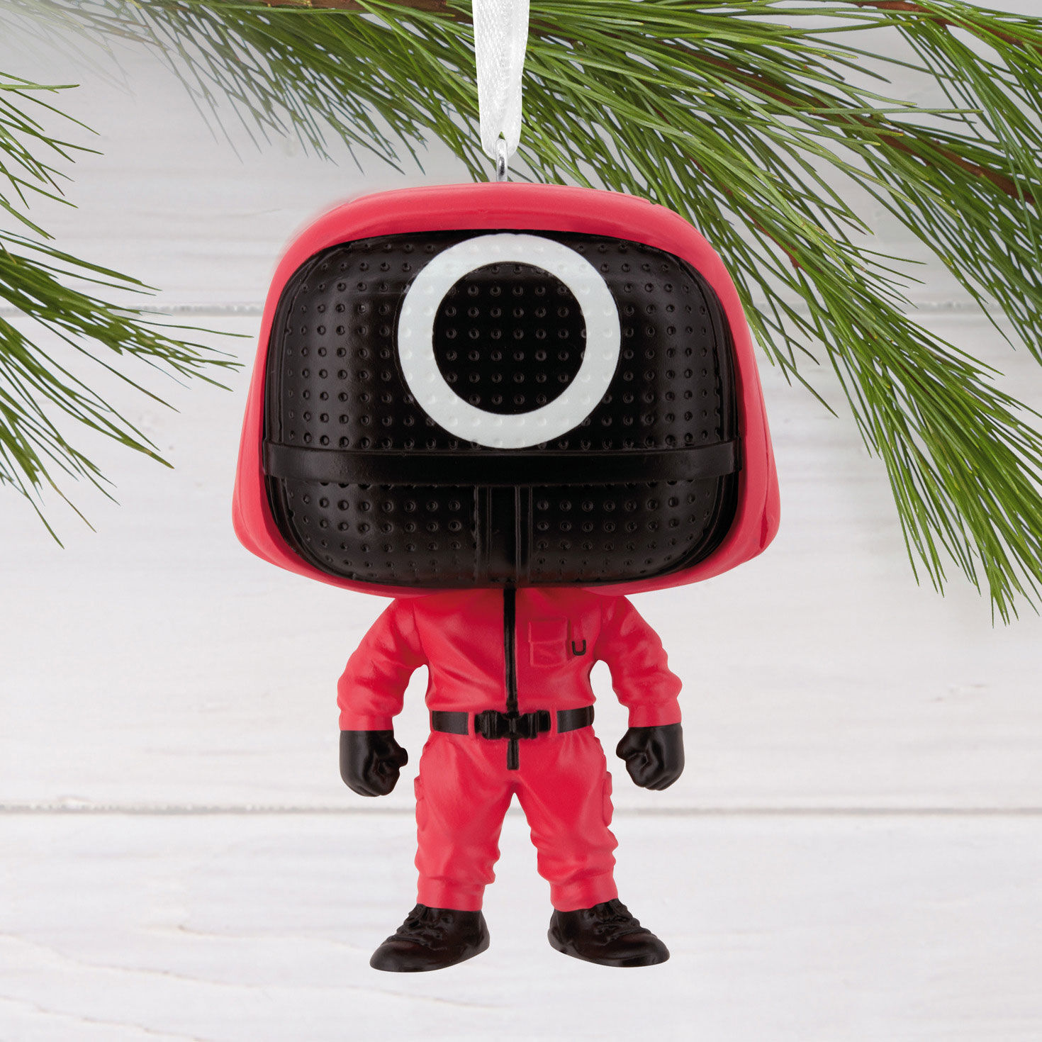 Squid Game Masked Worker Funko POP!® Hallmark Ornament for only USD 12.99 | Hallmark
