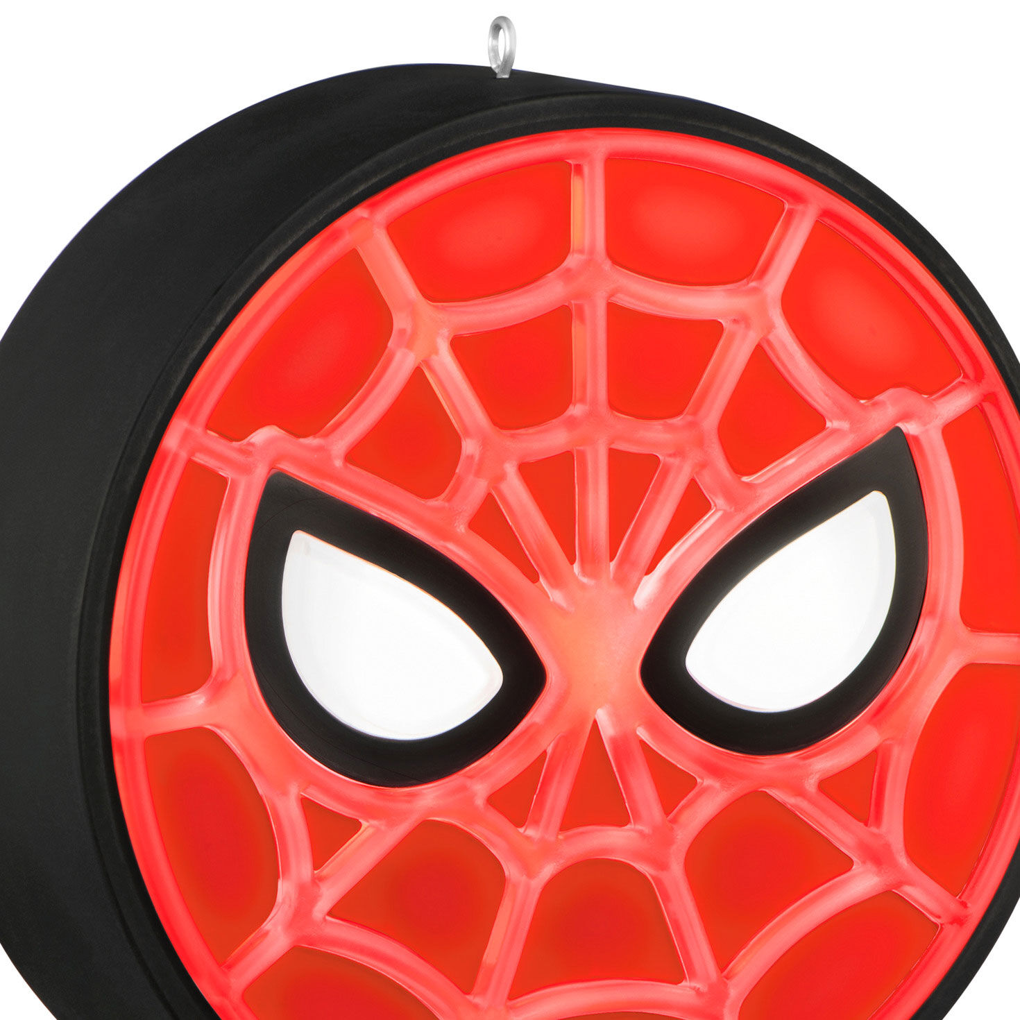 Round Spider-Man Face Keepsake Ornament  image number 6