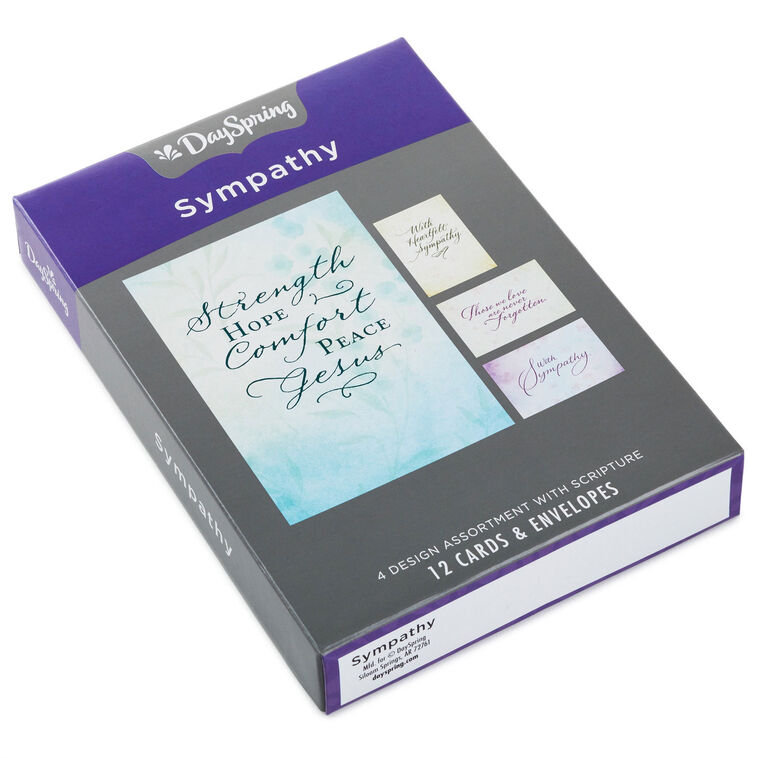 Simply Stated Assorted Boxed Sympathy Cards packaging image number 2