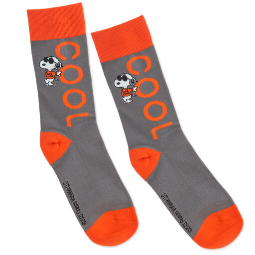 Peanuts® Joe Cool Snoopy Novelty Crew Socks, 