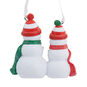 Coffee With Snowman Friends Christmas Ornament Back image number 4