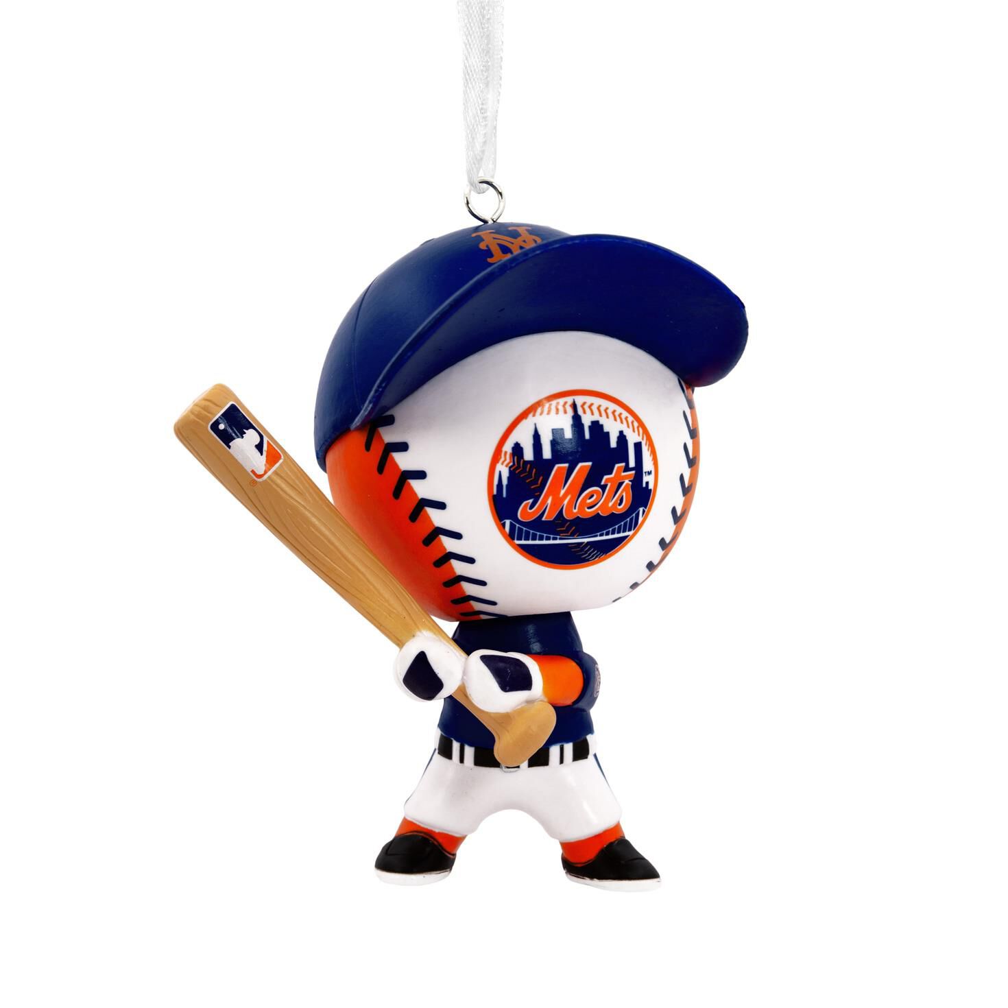 New York Mets Mlb Baseball Buddy Hallmark Christmas Ornament