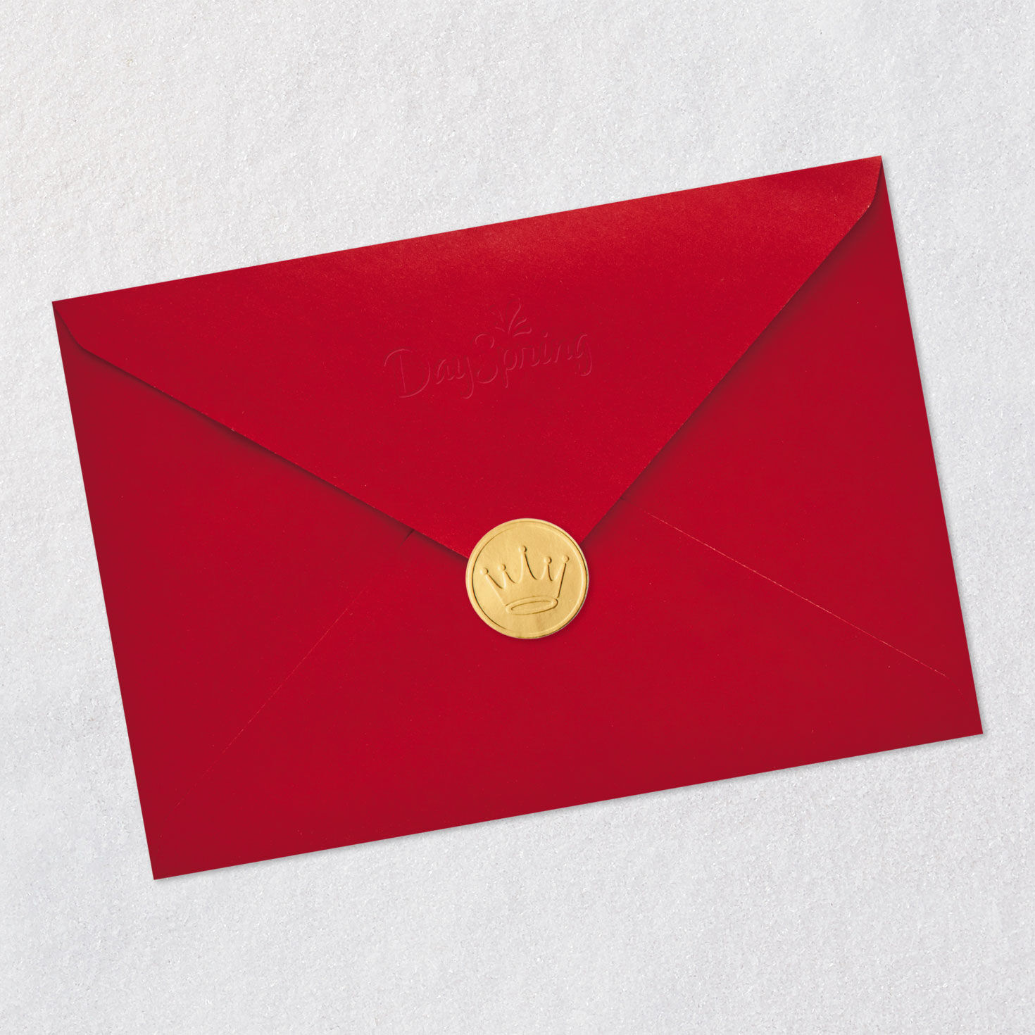 Church and Homes Religious Pastor Christmas Card Envelope Back with Seal image number 8