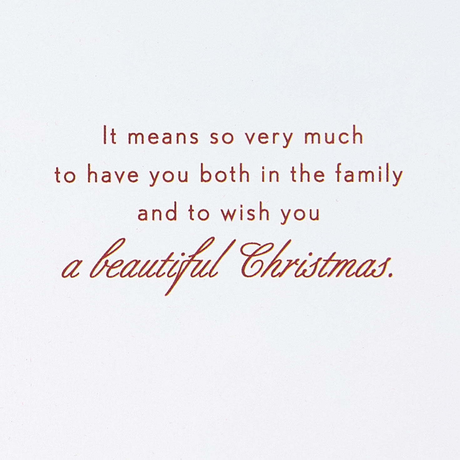Wreath Granddaughter and Husband Christmas Card sentiment image number 3