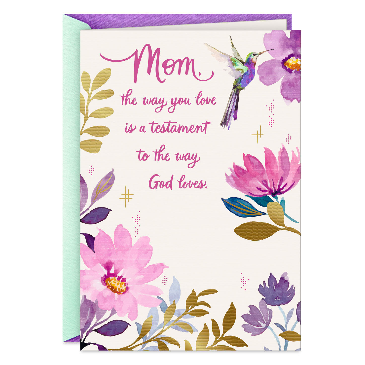 Your Love Is a Testament to God's Love Birthday Card for Mom for only USD 3.99 | Hallmark