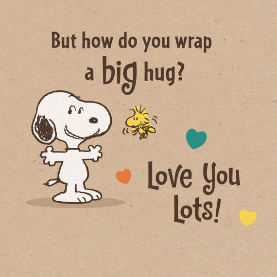 Peanuts® Snoopy Big Hug Grandparents Day Card, , large image number 2