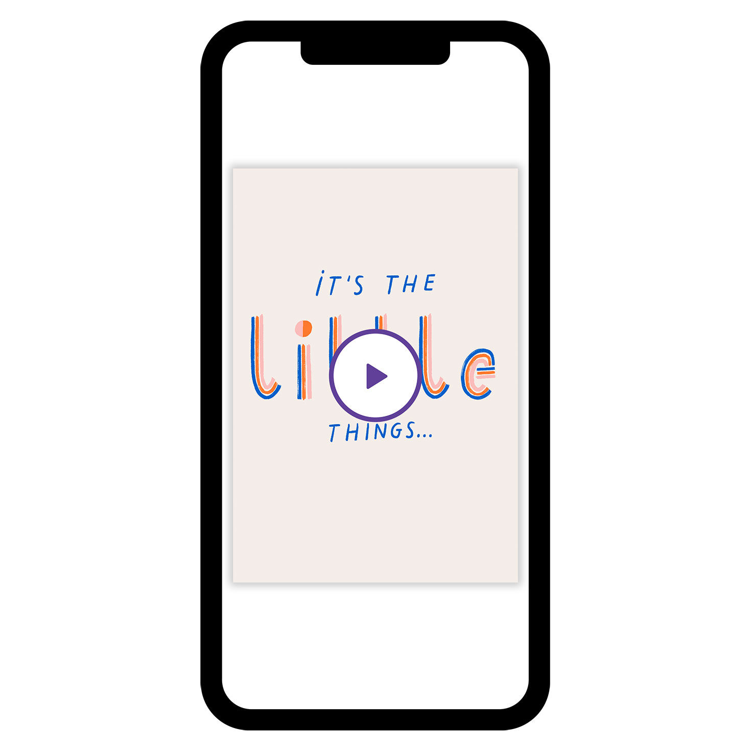 The Little Things Appreciation eCard