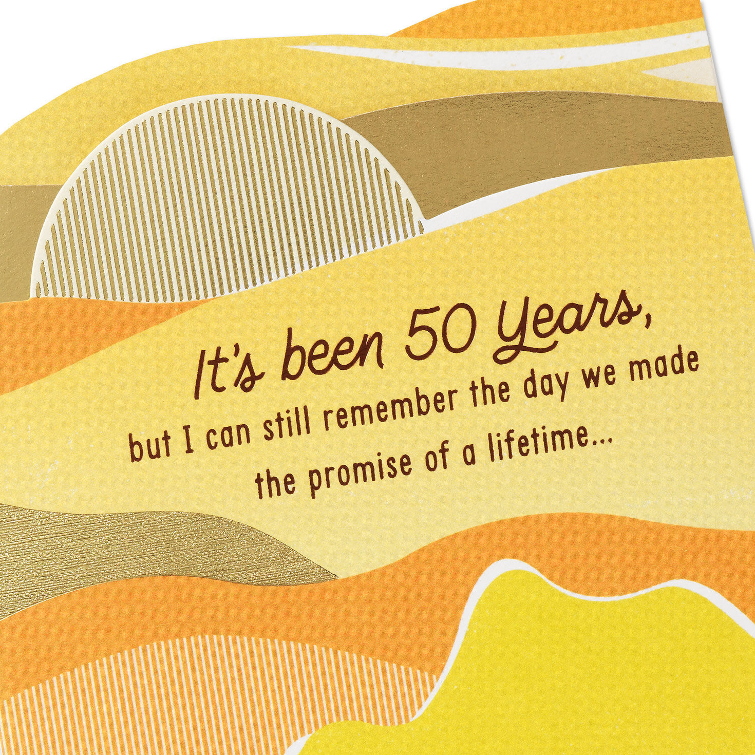 My Heart Still Says Yes 50th Anniversary Card for only USD 5.59 | Hallmark