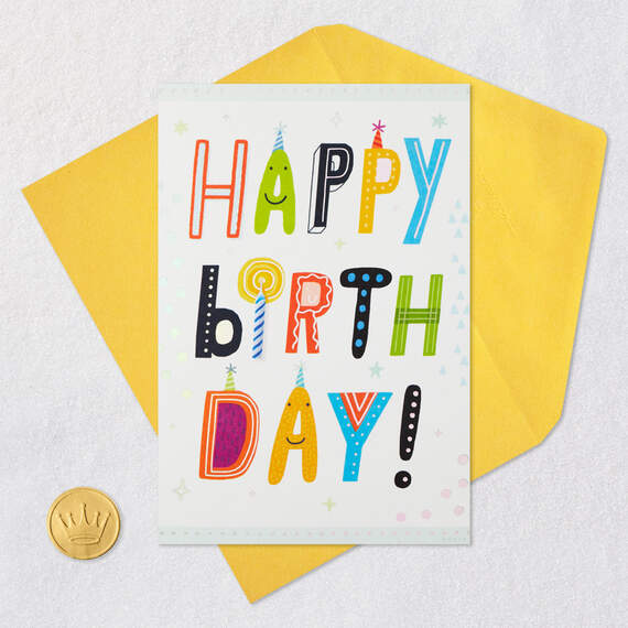 Whimsical Happy Birthday to You Birthday Card, , large image number 5