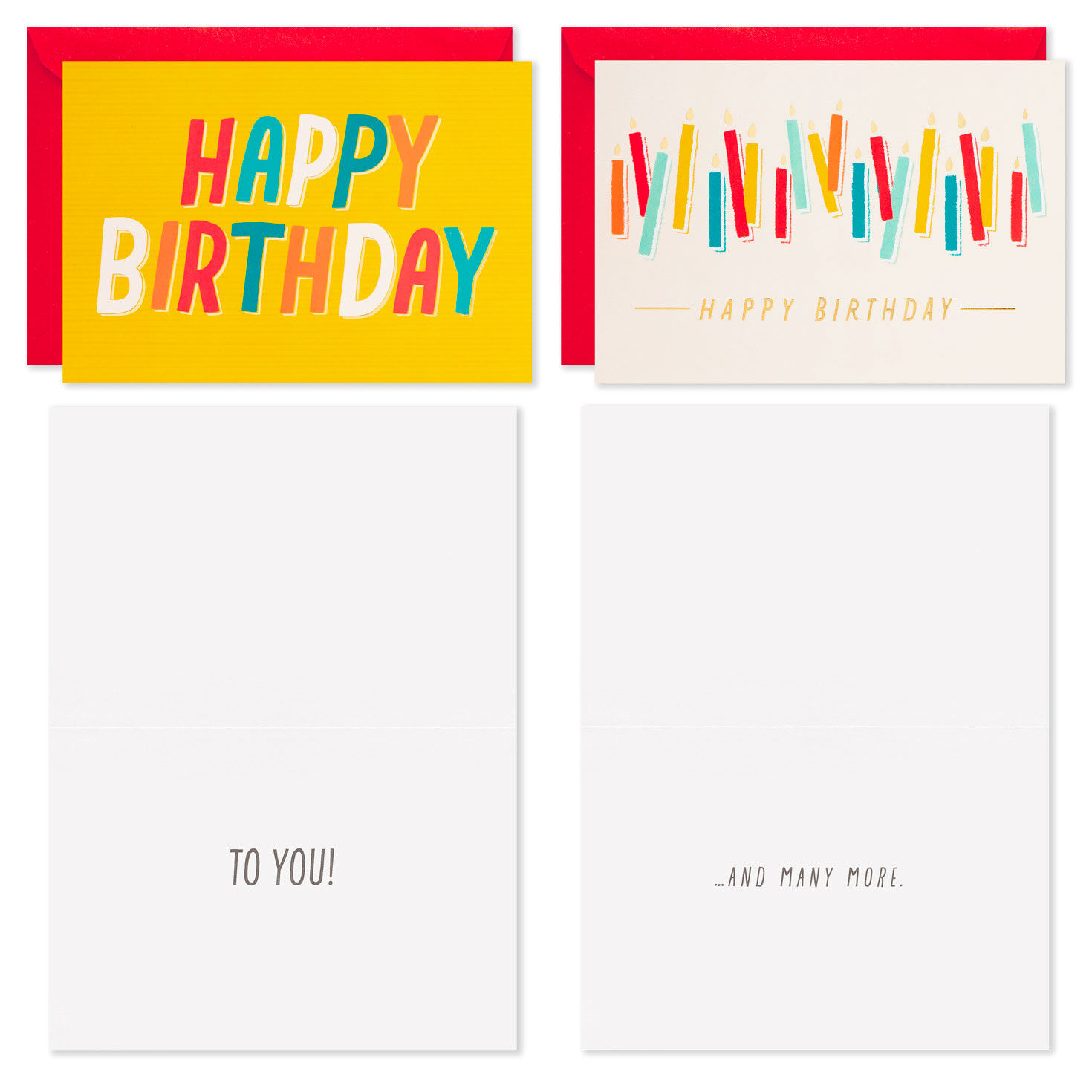 Assorted Bright and Cheery Boxed Birthday Cards, Pack of 16 - Boxed Cards | Hallmark for Free Printable Birthday Money Cards