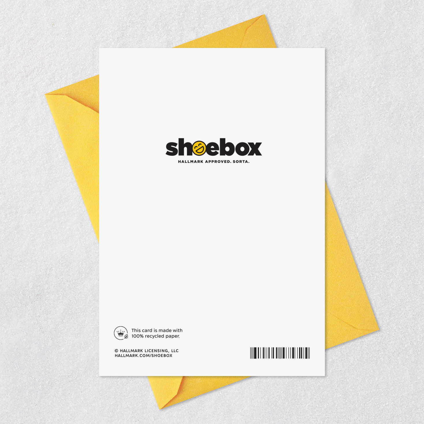 Good Luck Wishes Pie Chart Funny Good Luck Card Card Back with Envelope image number 7