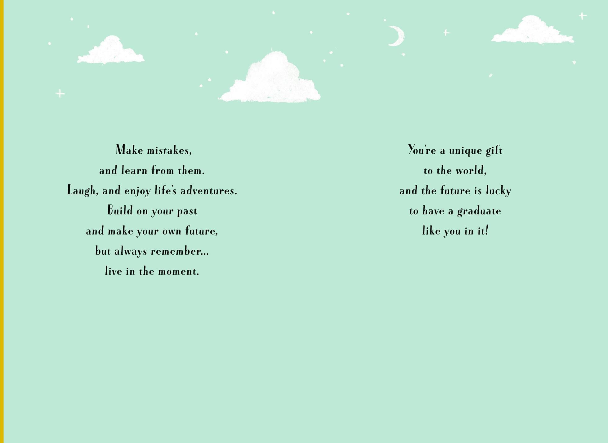 The Future Is Lucky Graduation Card