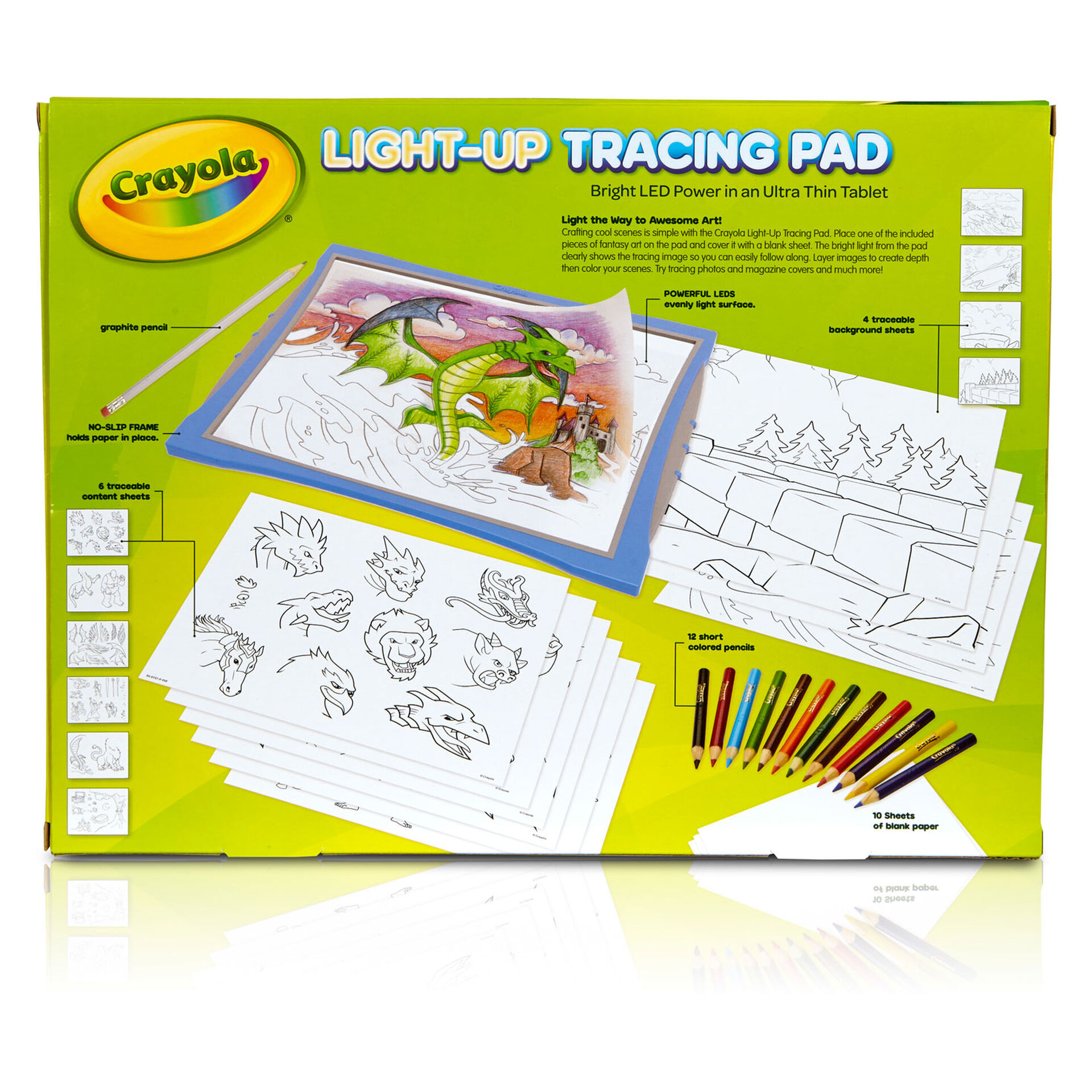 Crayola Blue Light-Up Tracing Pad - Arts & Crafts - Hallmark