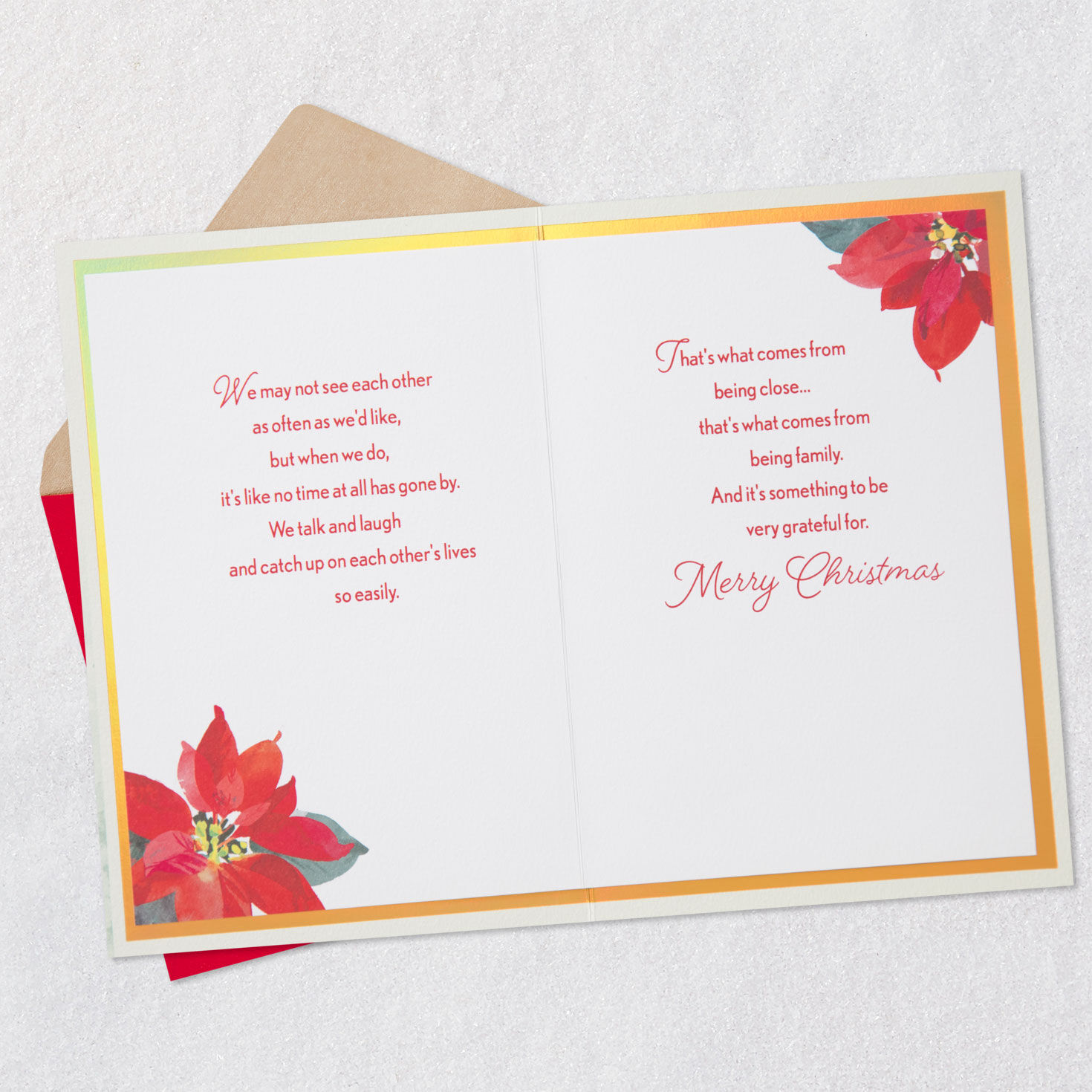 Thinking of You Christmas Card for Sister and Family, , large image number 4
