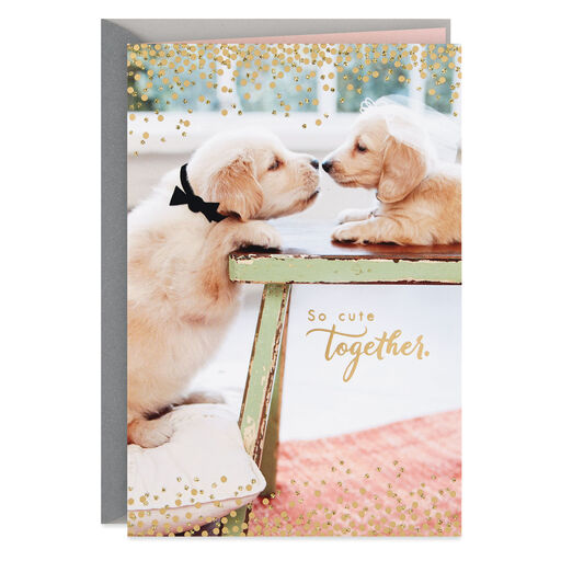 So Cute Together Wedding Card, 