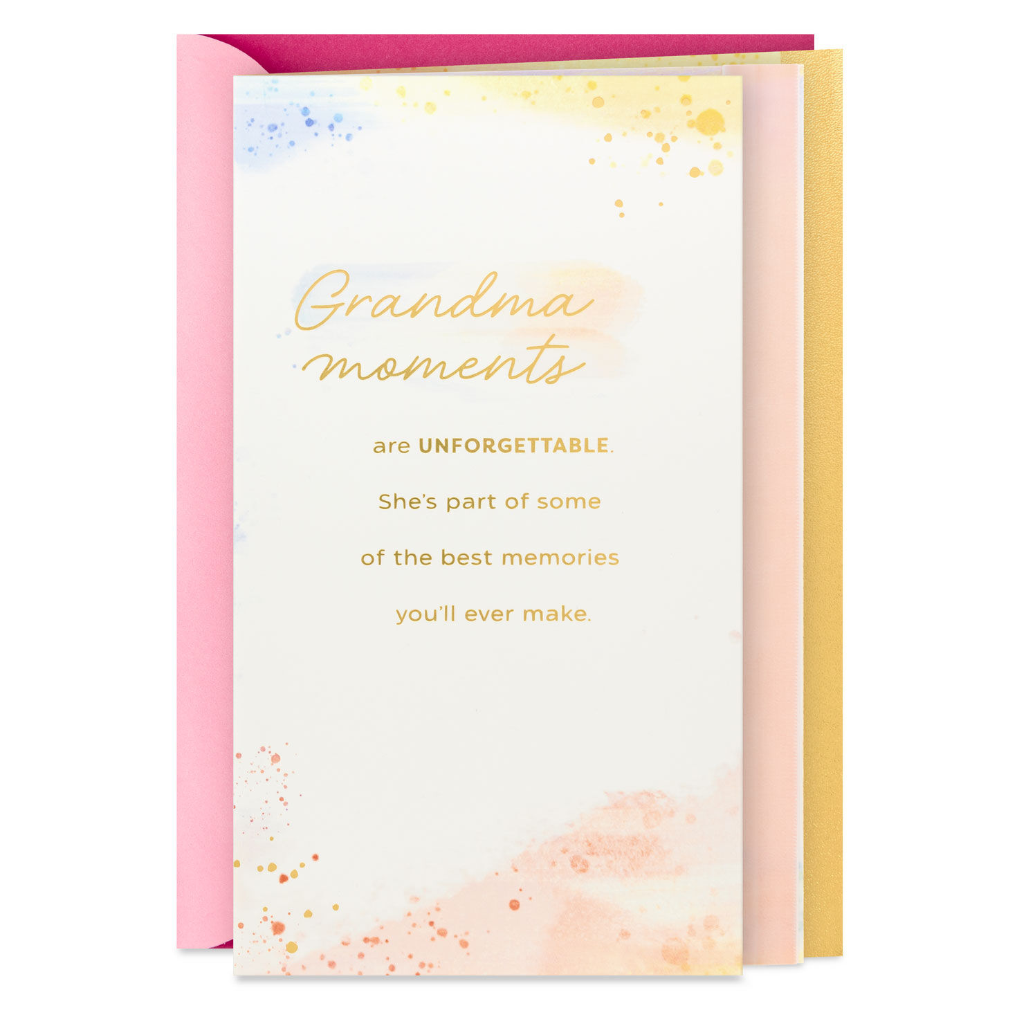 Grandma Moments Are Unforgettable Mother's Day Card