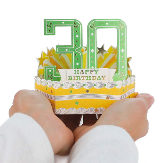 Your Day, Your Year Mini Pop Up 30th Birthday Card, , large image number 9