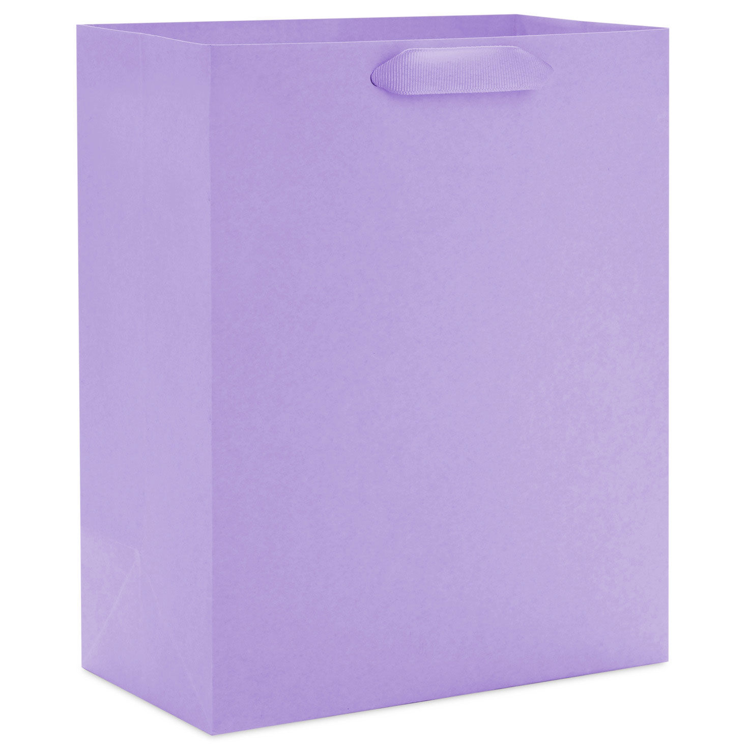 9.6" Solid Lavender Medium Gift Bag